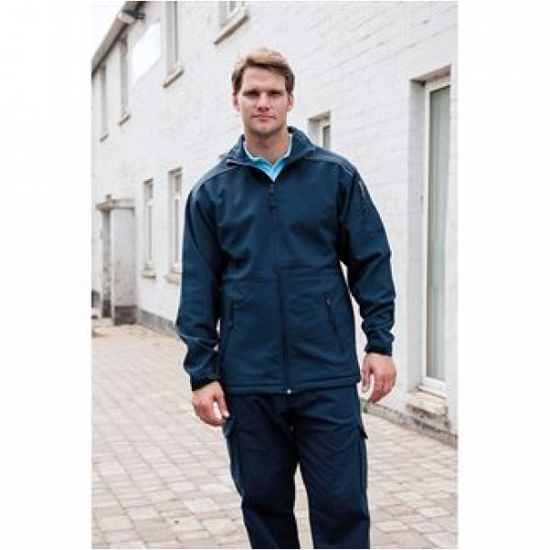 Softshell workwear jacket