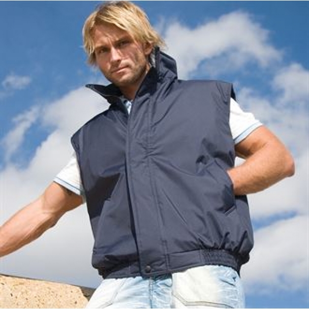 Padded bodywarmer