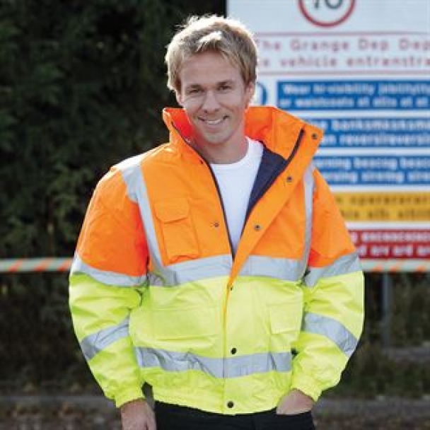 Hi-vis classic bomber jacket (HVP211)