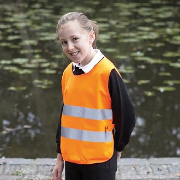 Kids hi-vis 2-band tabard (HVS269CH)