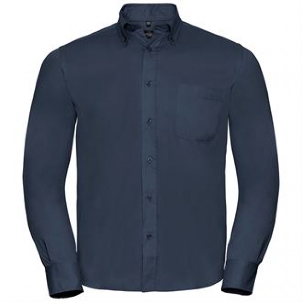 Long sleeve classic twill shirt