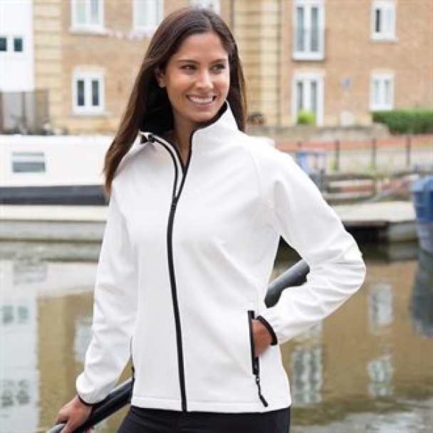 Women's printable softshell jacket