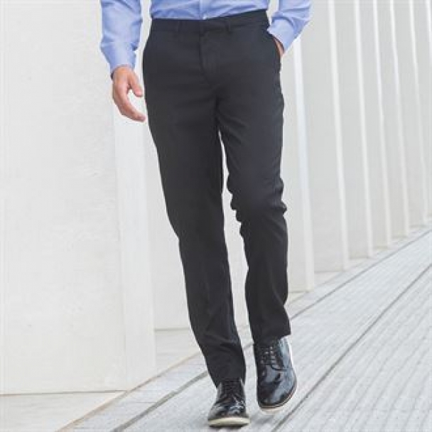 Tapered leg trousers