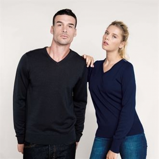 Women's v-neck jumper