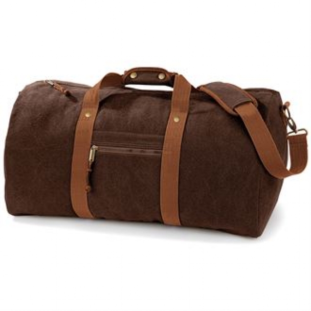 Vintage canvas holdall