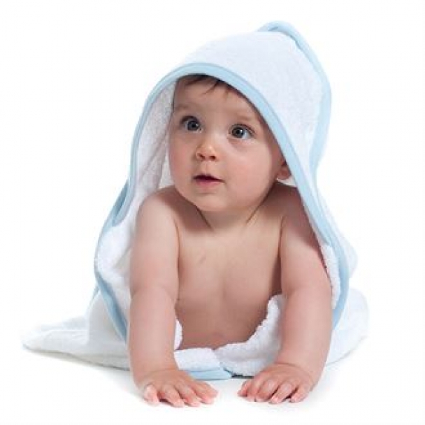 Babies' hooded towel