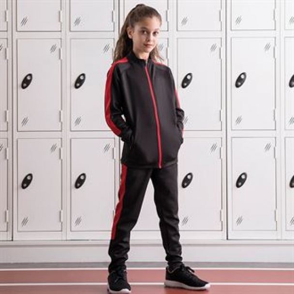 Kids knitted tracksuit top