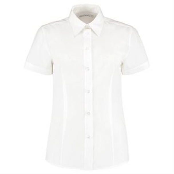 Women's workforce blouse short sleeved